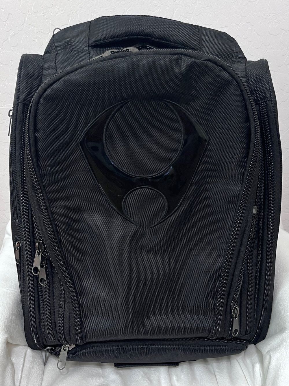 HYLETE Icon Expandable Gym Backpack/Travel Duffel Bag - Stealth Black